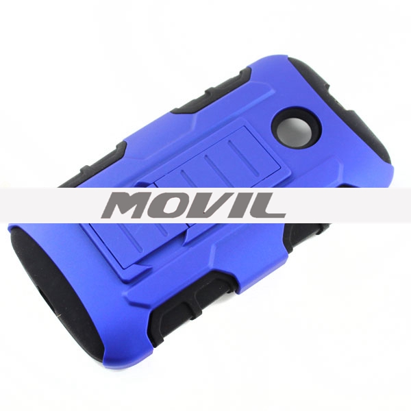 NP-1837  PC silicón robot funda para Motorola Moto E XT1021-6